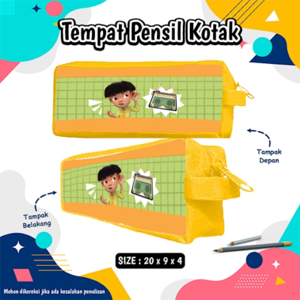 

tempat pensil custom/tempat pensil anak sekolah custom/tempat pensil jumbo custom/tempat pensil karakter custom