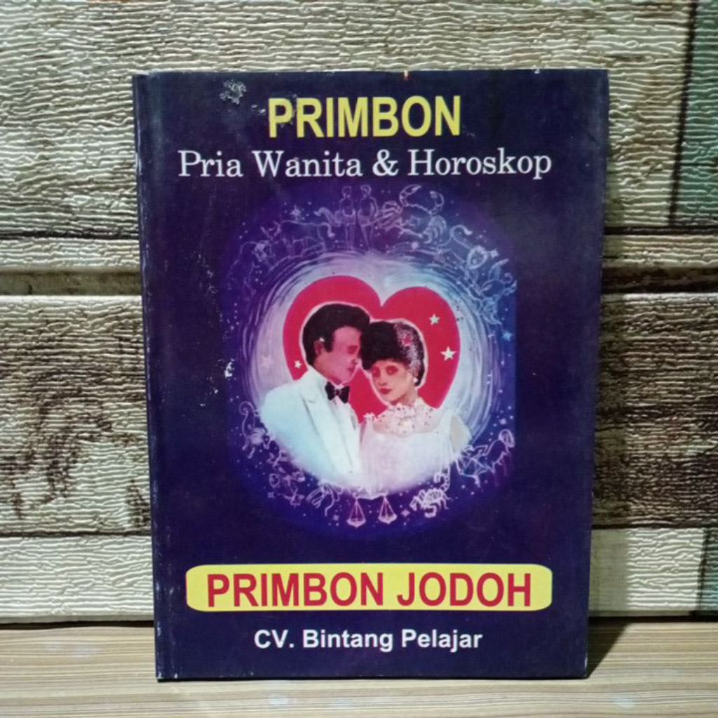 Buku lama. Primbon jodoh.