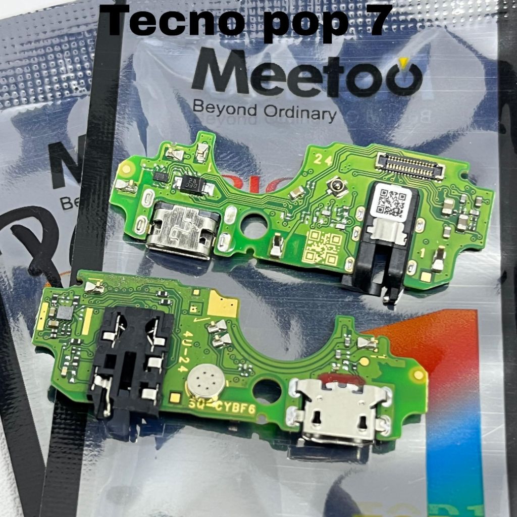 PAPAN CAS / KONEKTOR CHARGER TECNO POP 7 ORI 1:1 FULL IC