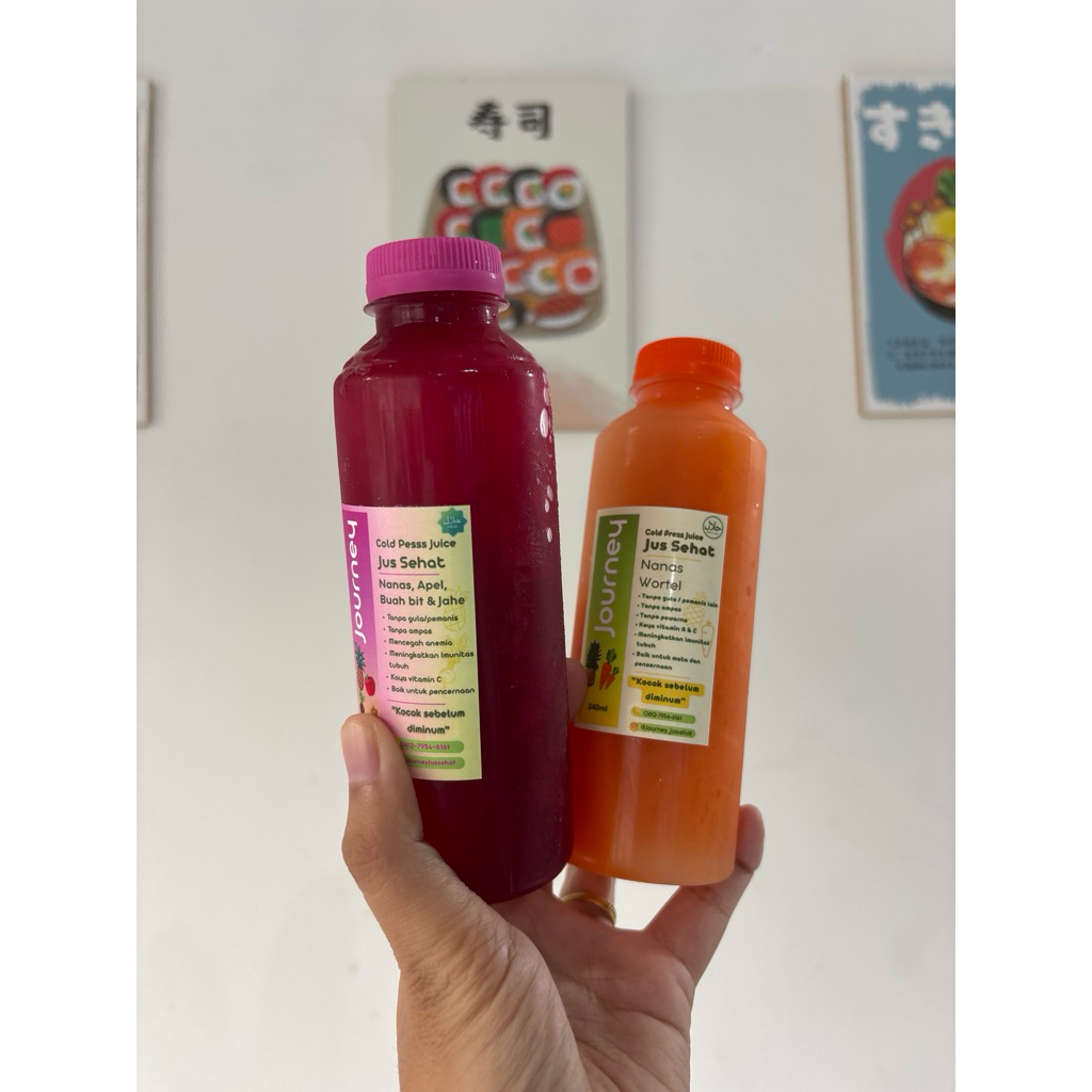 

jus nanas wortel / nanas bit