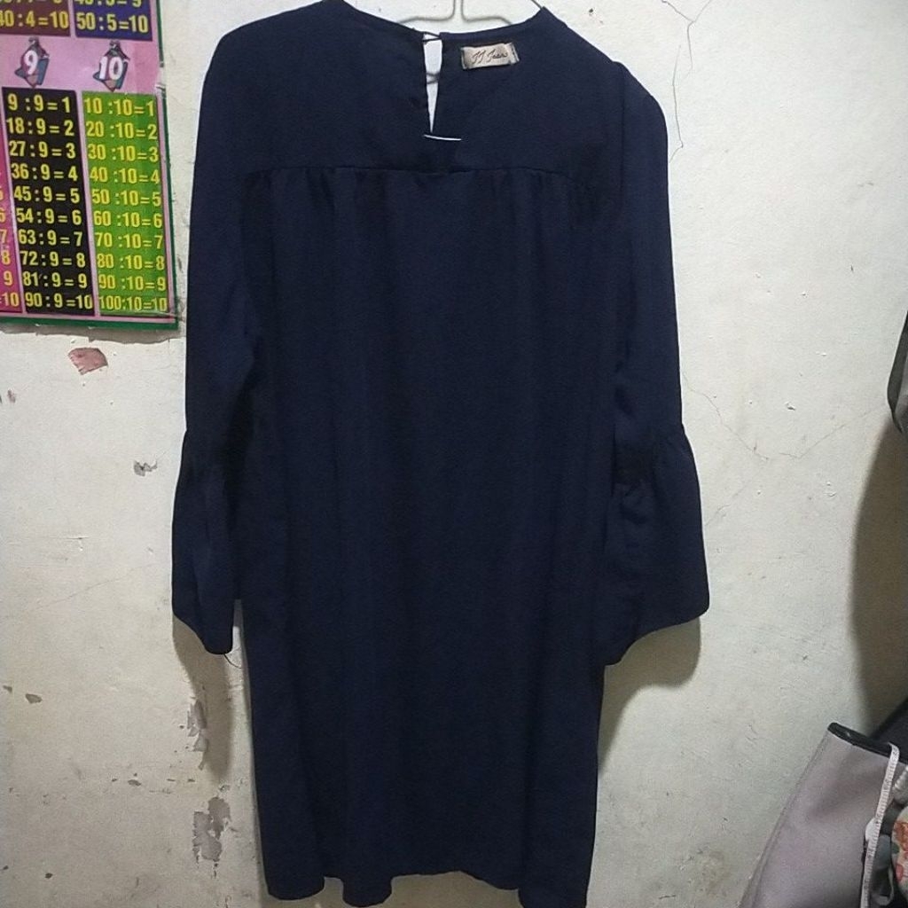 Preloved PL Tunik JJ Jeans Navy