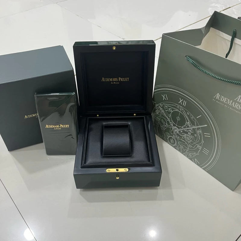 KOTAK BOX JAM AP ORI BOX JAM FULL SET AUDEMARS PIGUET BESAR LENGKAP INCLUDE BOOK + PAPPER BAG