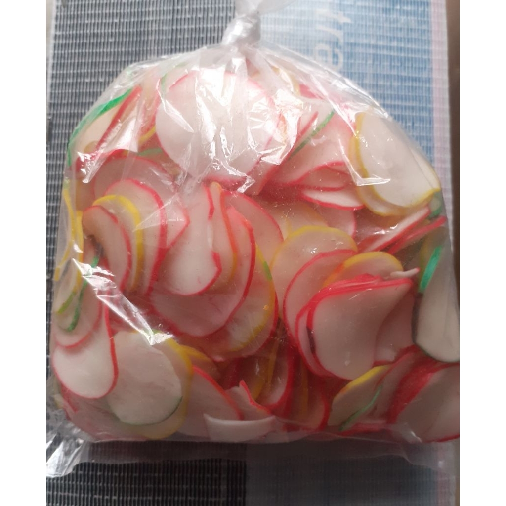 

250g kerupuk kemplang warna