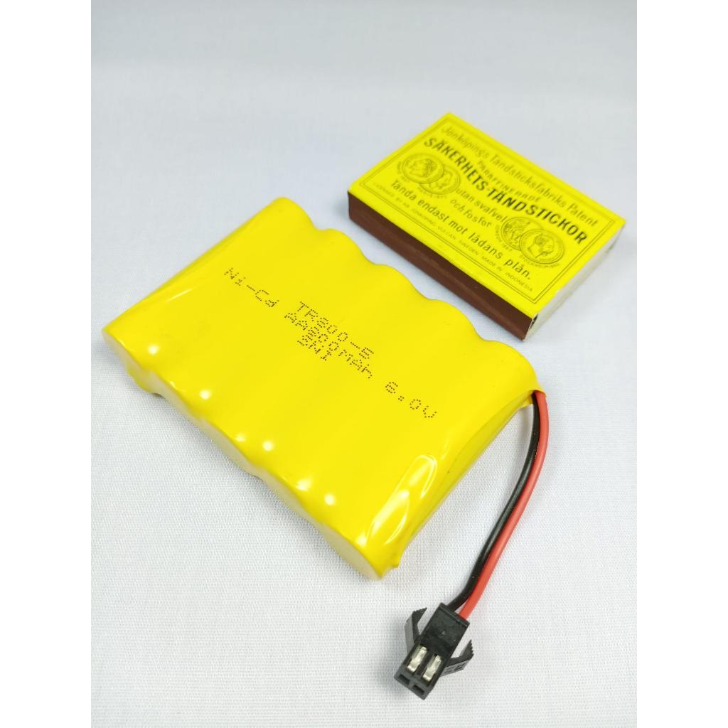 Golden Mall - Baterai Cas Ni-CD AA 3,6V 4,8V 6,0V 7,2V 3,7V Soket Hitam Untuk Remote Control