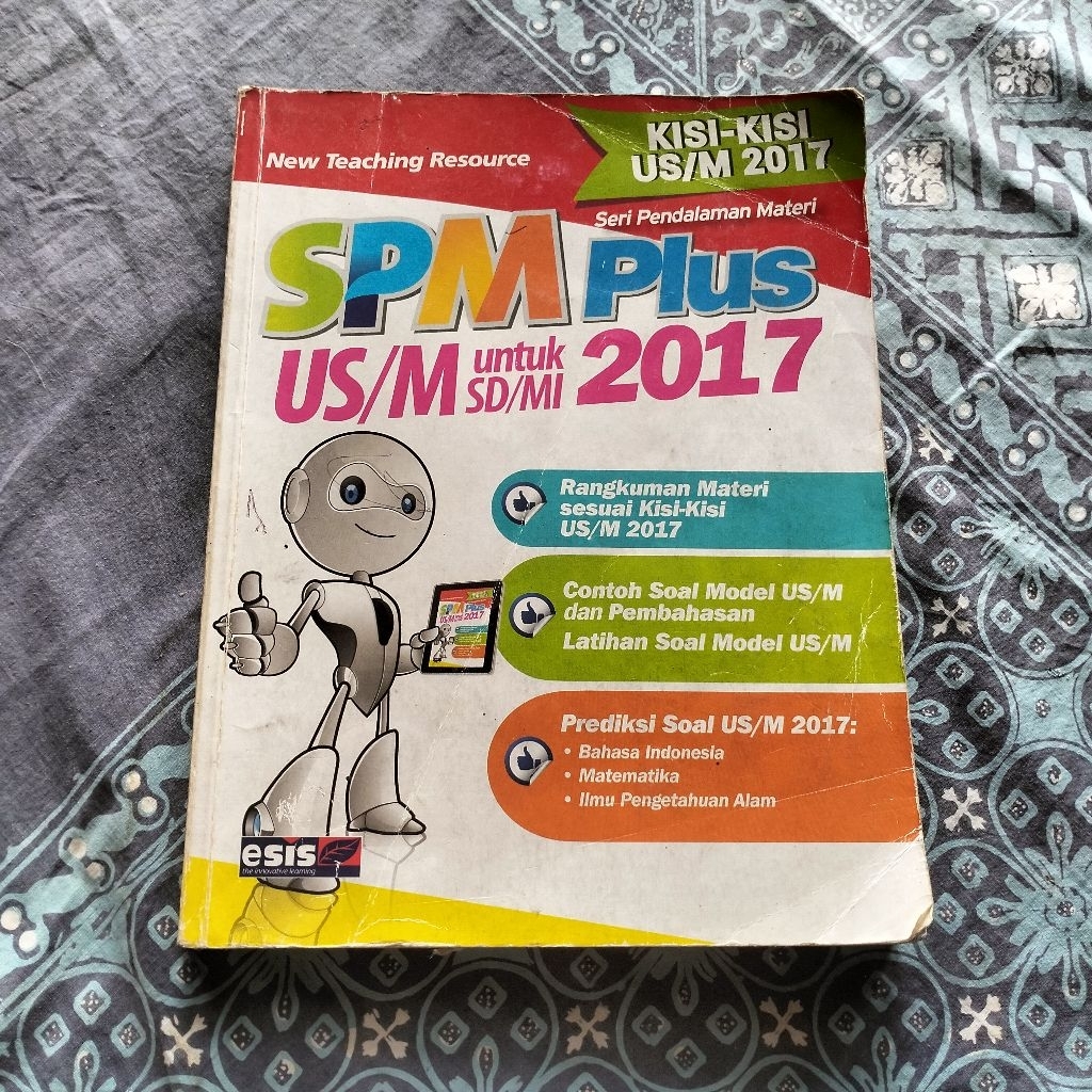 Buku Bekas SPM Plus US/M untuk SD/MI 2017 Seri Pendalaman Materi ESIS