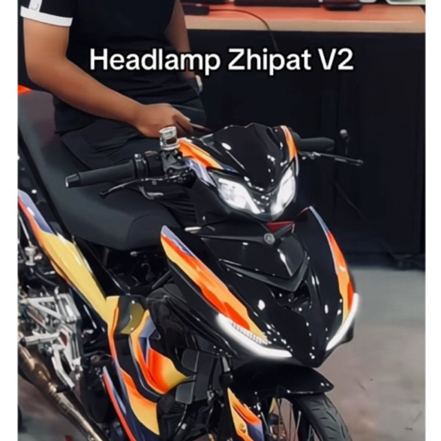 LAMPU DEPAN ZHIPAT MX KING V2