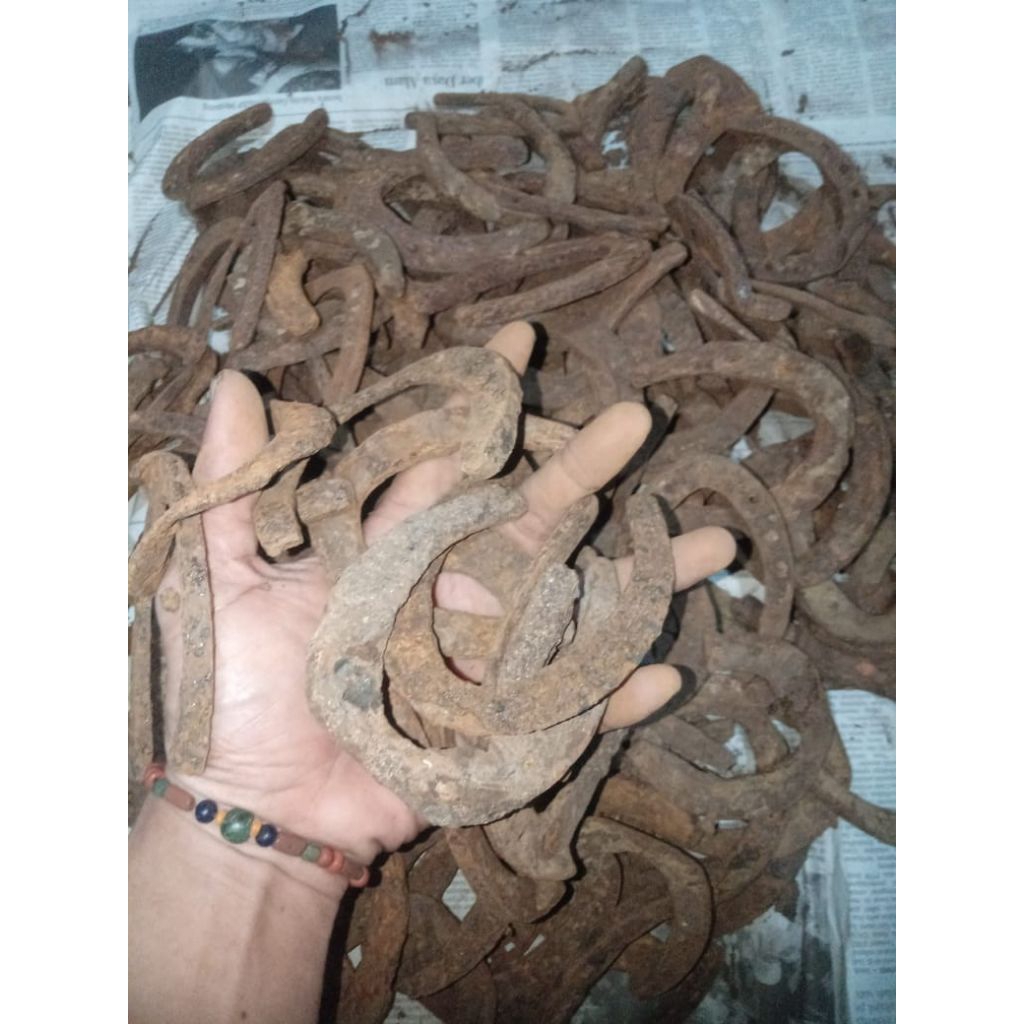 Pusaka Sepuh Tapalkuda Ladam Temuan Sungai  Murah K42