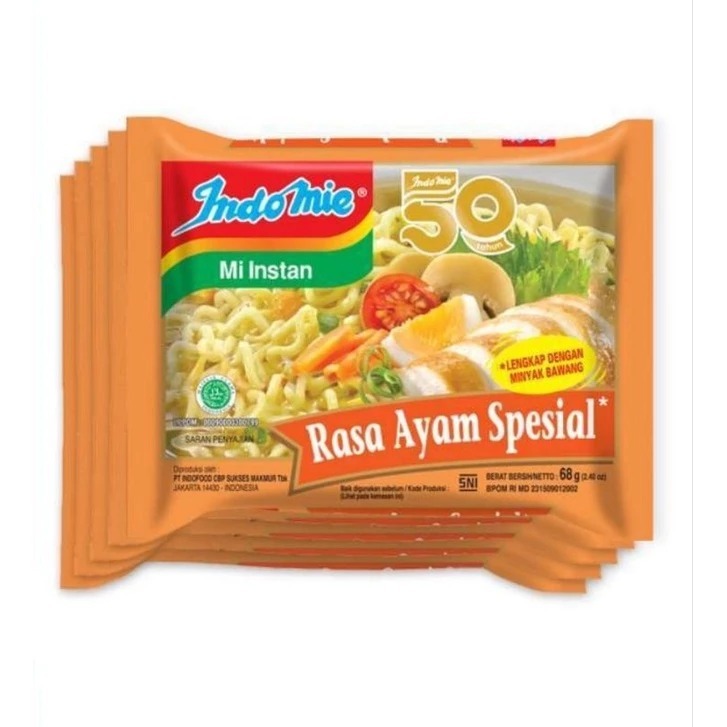 

INDOMIE RASA AYAM SPECIAL 5 PCS