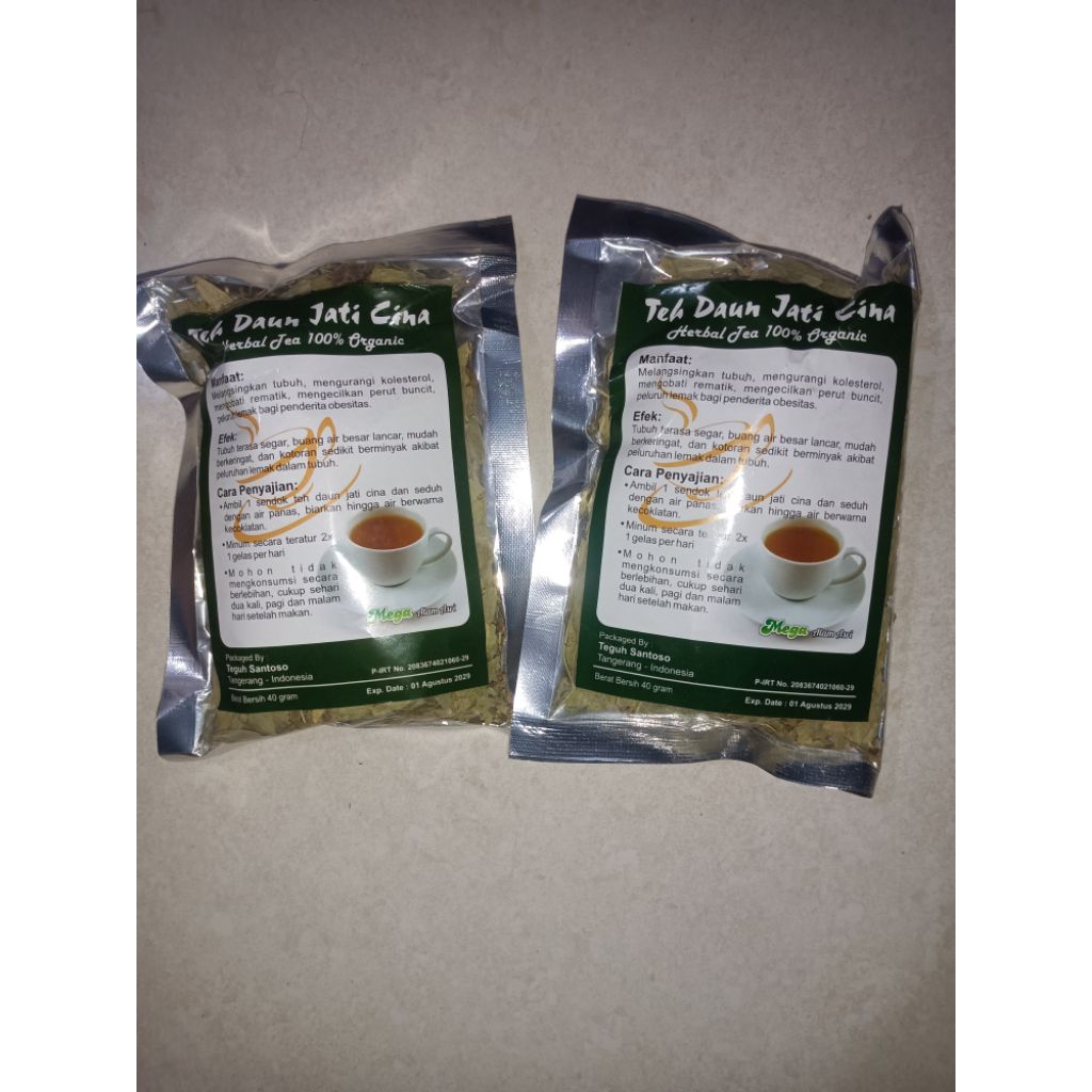

Teh Daun Jati Cina | HERBAL JEA 100 PERSEN ORGANIC | 100 PERSEN ALAMI