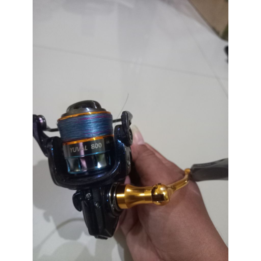 reel fugu yuval 800 power handle smoth halus terawat bonus pe