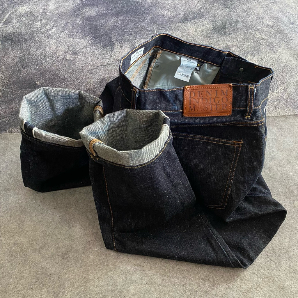 JEANS SELVEDGE DENIM INDIGO MASTER