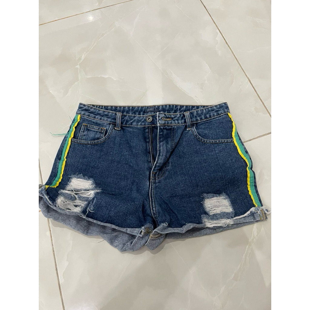 PRELOVED COLORBOX Celana Pendek Jeans