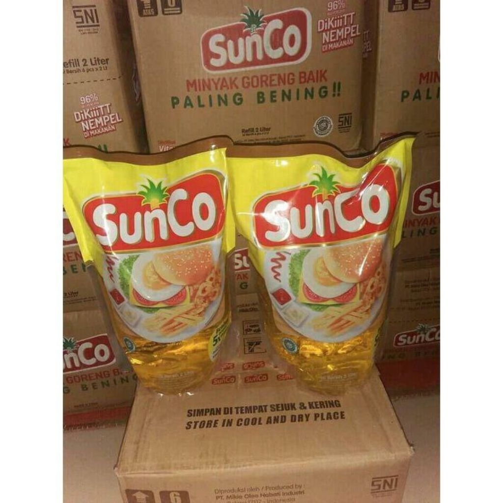 

Minyak Sunco 2L 1 Dus isi 6pcs