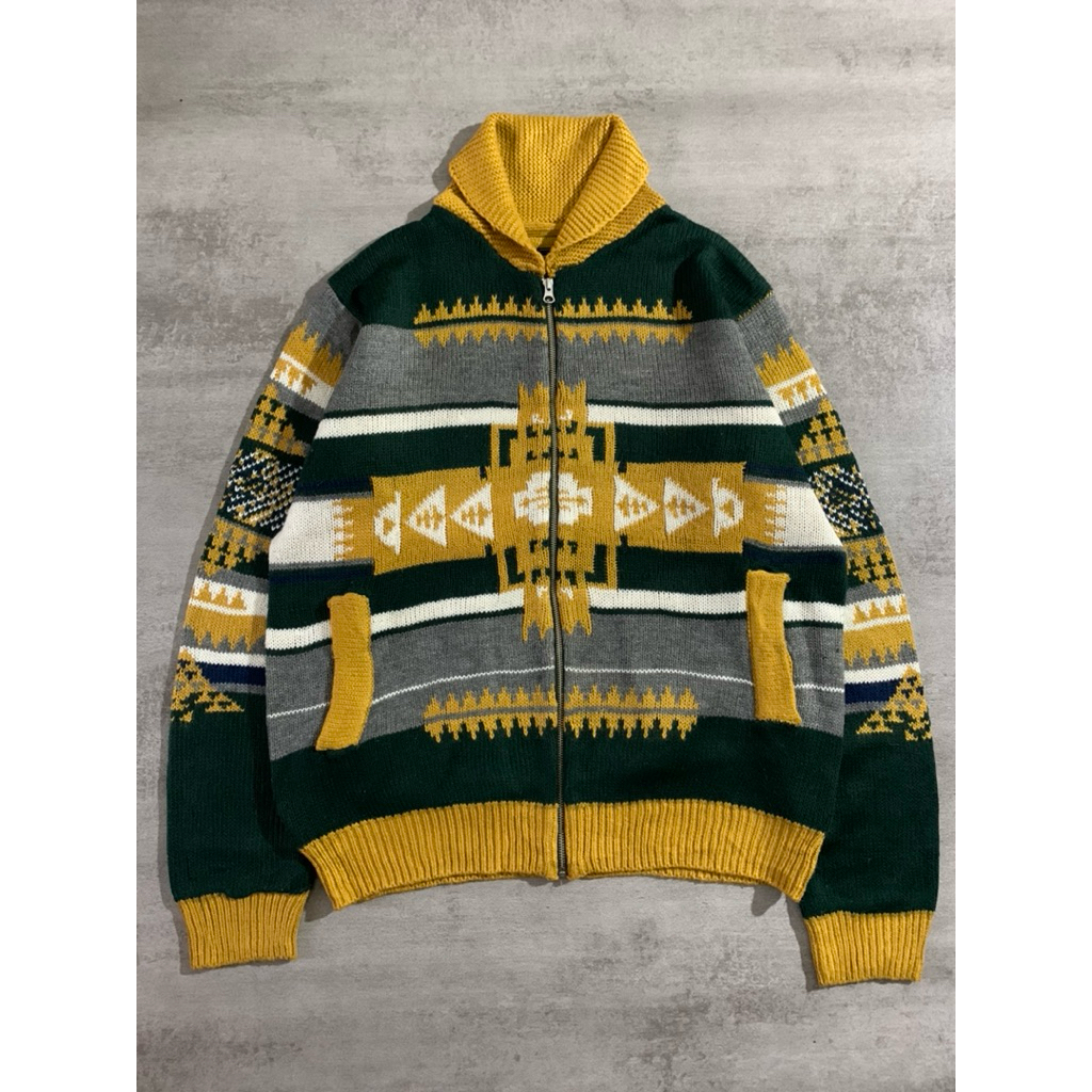 Outerwear navajo knit / sweater rajut