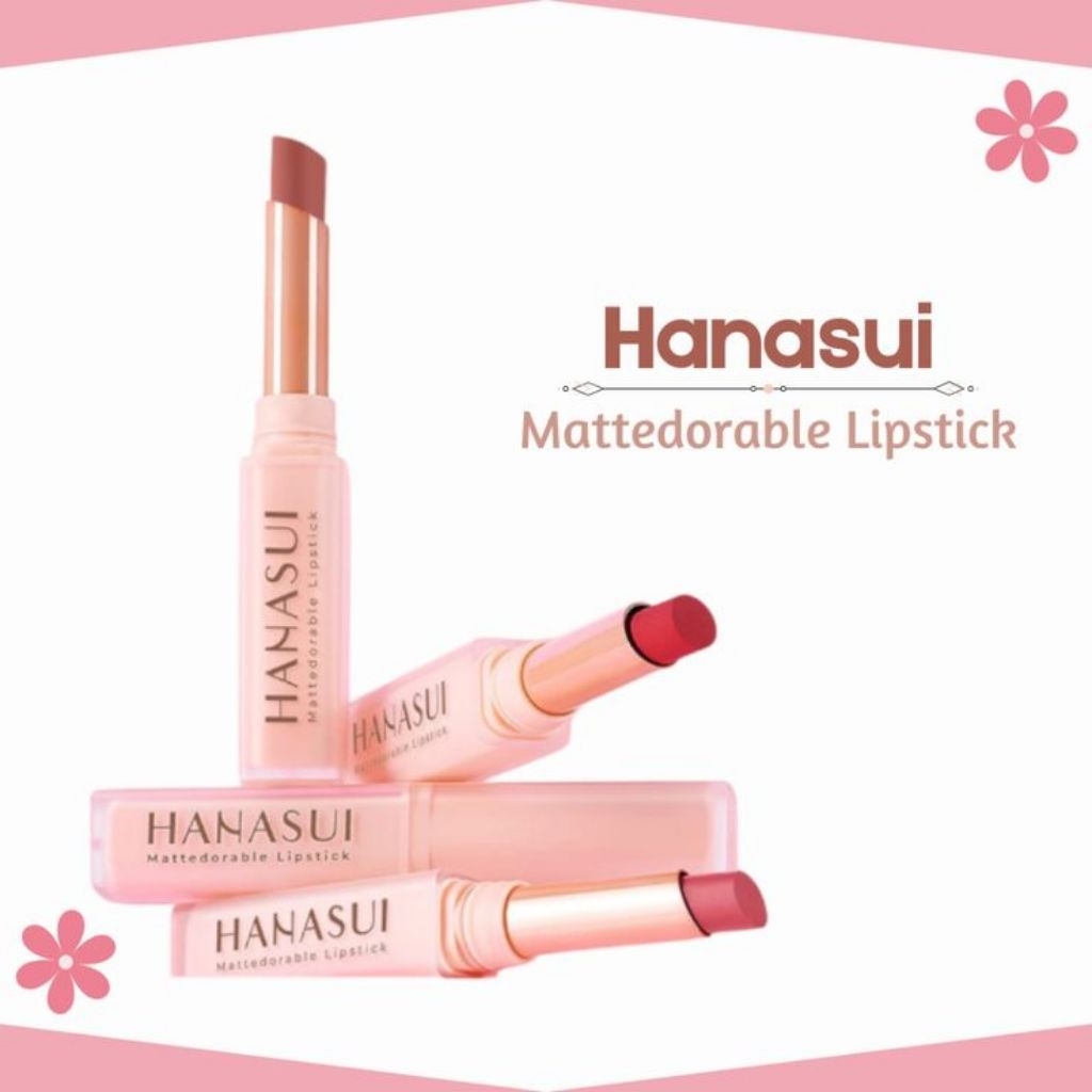 HANASUI LIPSTIK Mattedorable || Harga Grosir