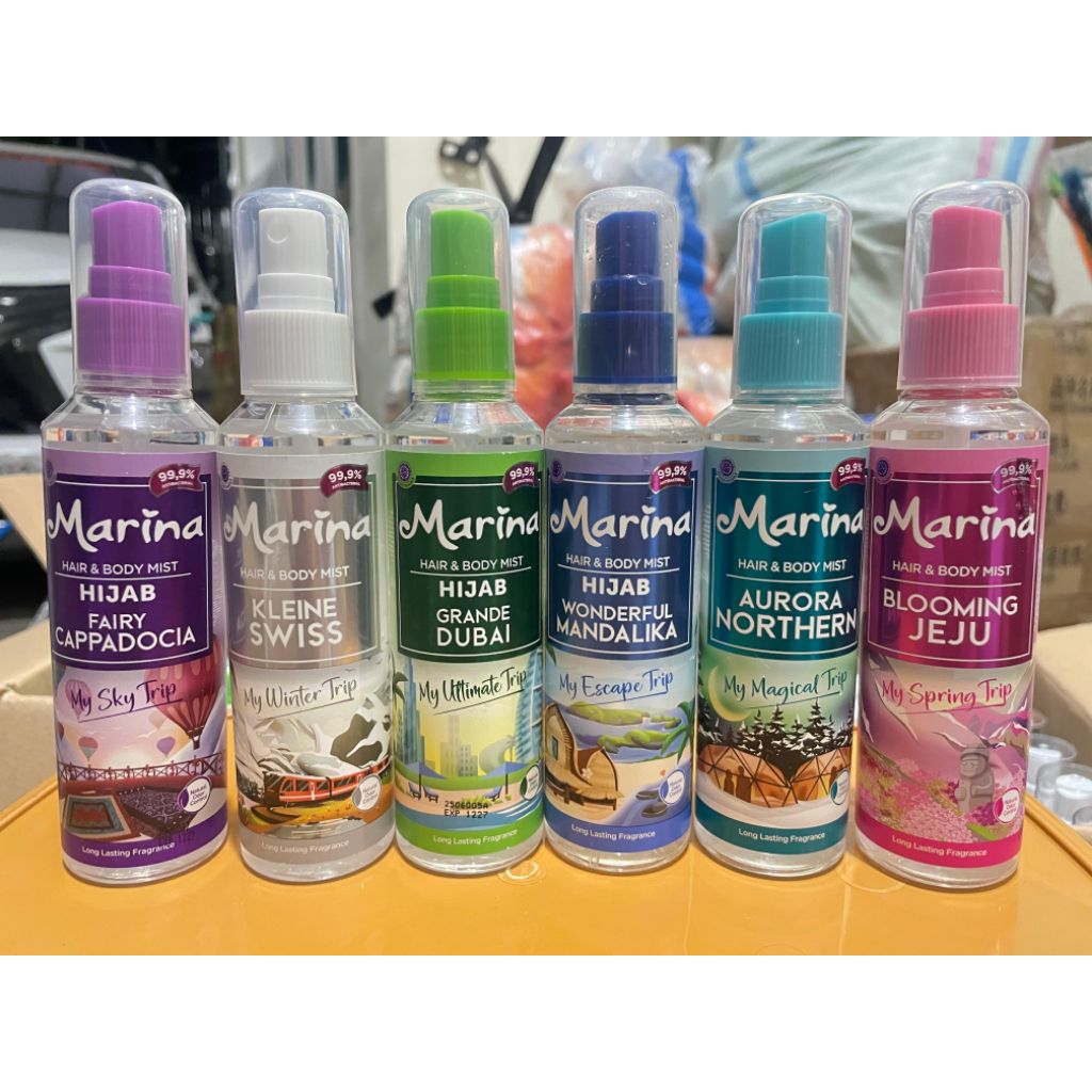 Marina hair& bidy mist 100 ml parfum marina