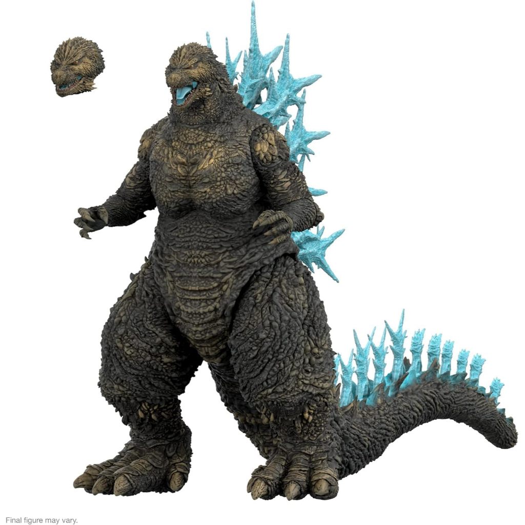 Super7 ULTIMATES Toho Godzilla Minus One (Charging) Figure - 8" Toho Godzilla Action Figure Kaiju