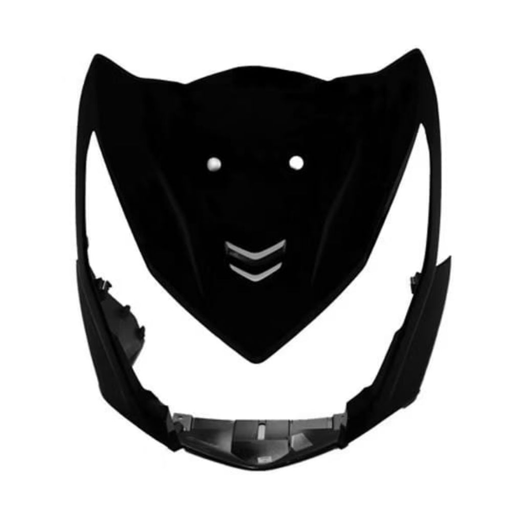 Cover Body Depan (Cover FR) Hitam - Beat FI