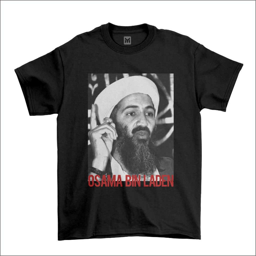 Kaos Pria Distro Osama Bin Laden Cotton  Combed 24s