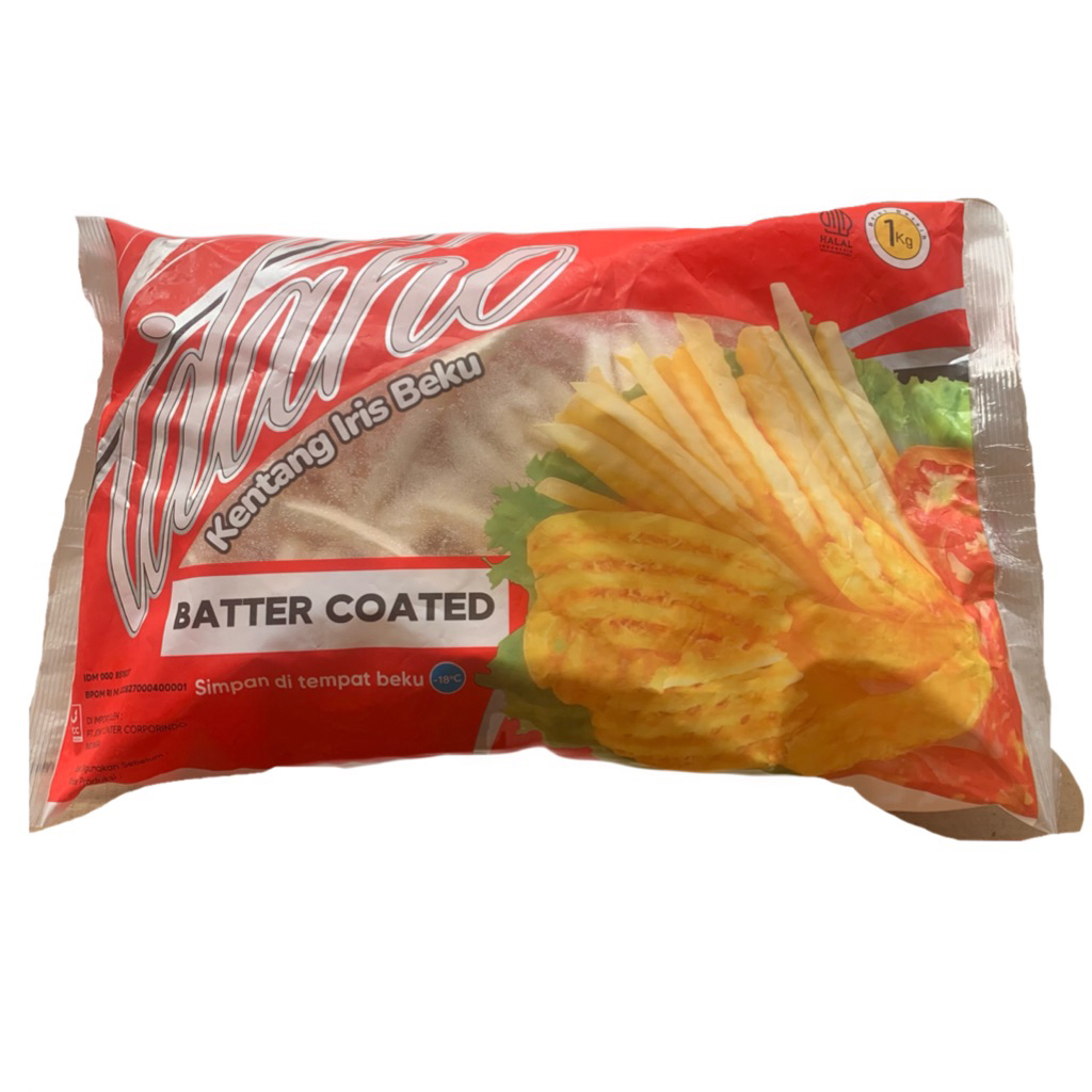 

Idaho Kentang Battercoated 1Kg