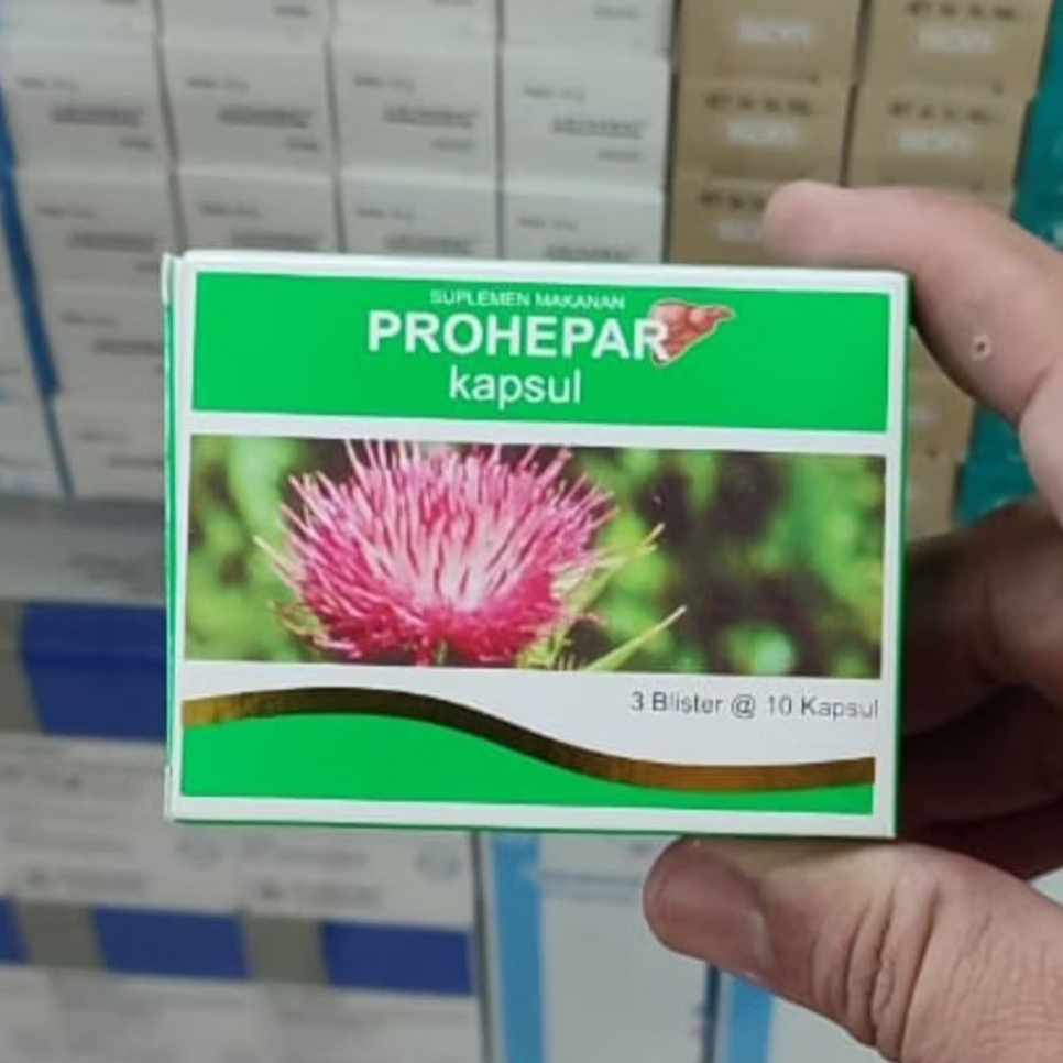 PROHEPAR BOX 30 KAPSUL SUPLEMEN KESEHATAN HATI