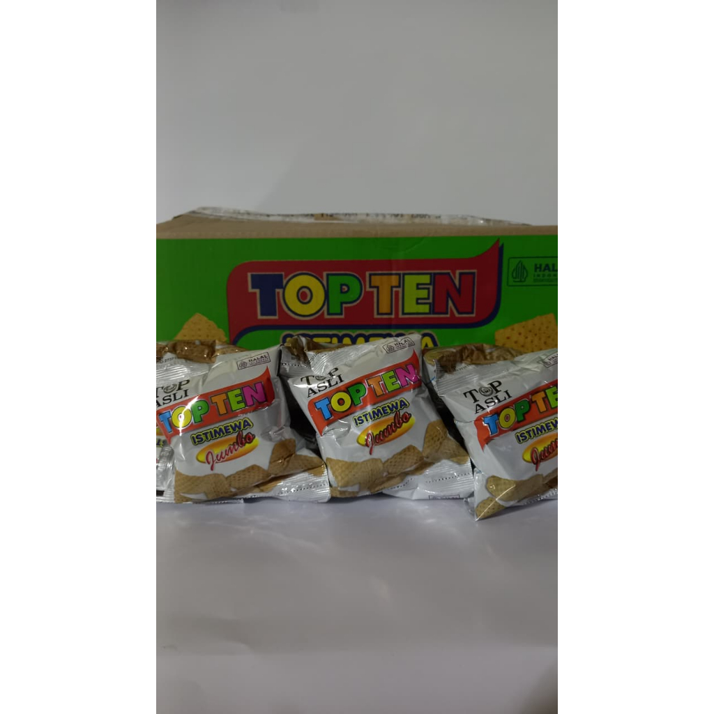 

Top ten istimewa Jumbo 1 renteng isi 10