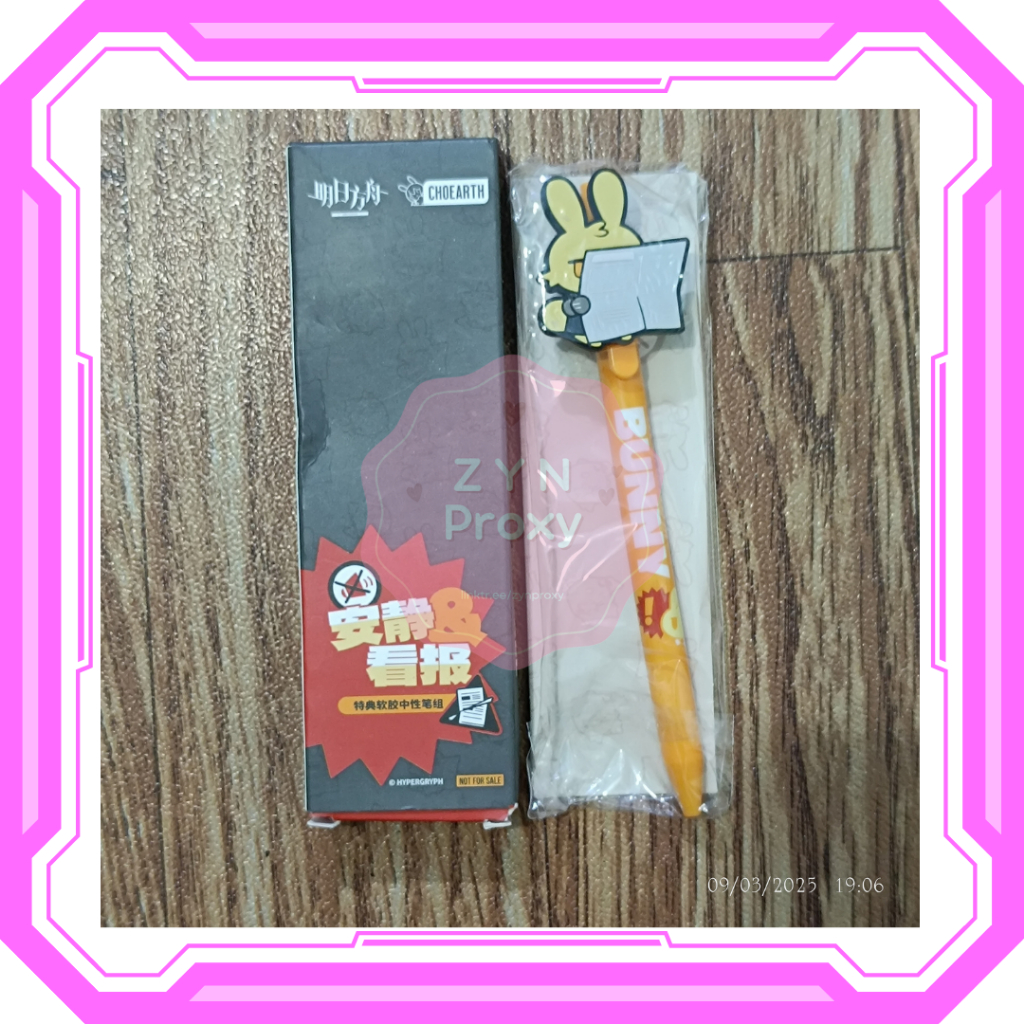 READY STOCK ARKNIGHTS [] Pen Bunny Mlynar