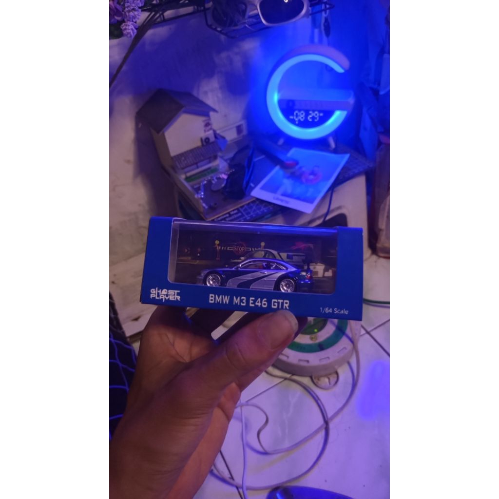 DIECAST BMW M3 GTR MOSTWANTED