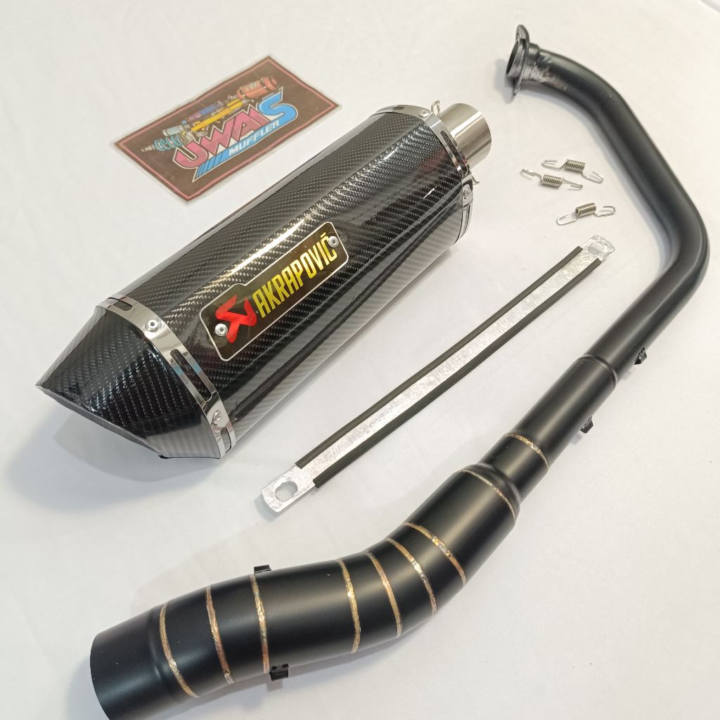 Exhaust exhaust FZ150i racing FZ150i FZ150i new vixion racing vixion silincer slincer akrapovic