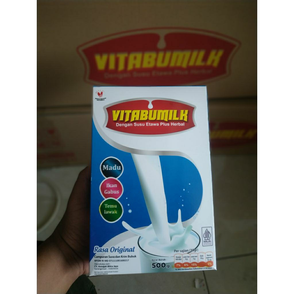 

vitabumilk dengan susu etawa plus herbal & PORVIT