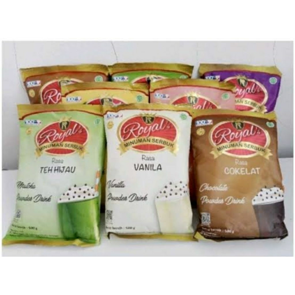 Royal's serbuk minuman aneka varian rasa 500gr