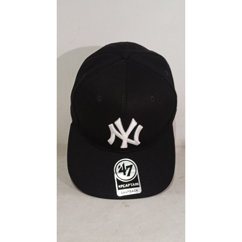 MLB NY 47 SNAPBACK BLACK OSFM