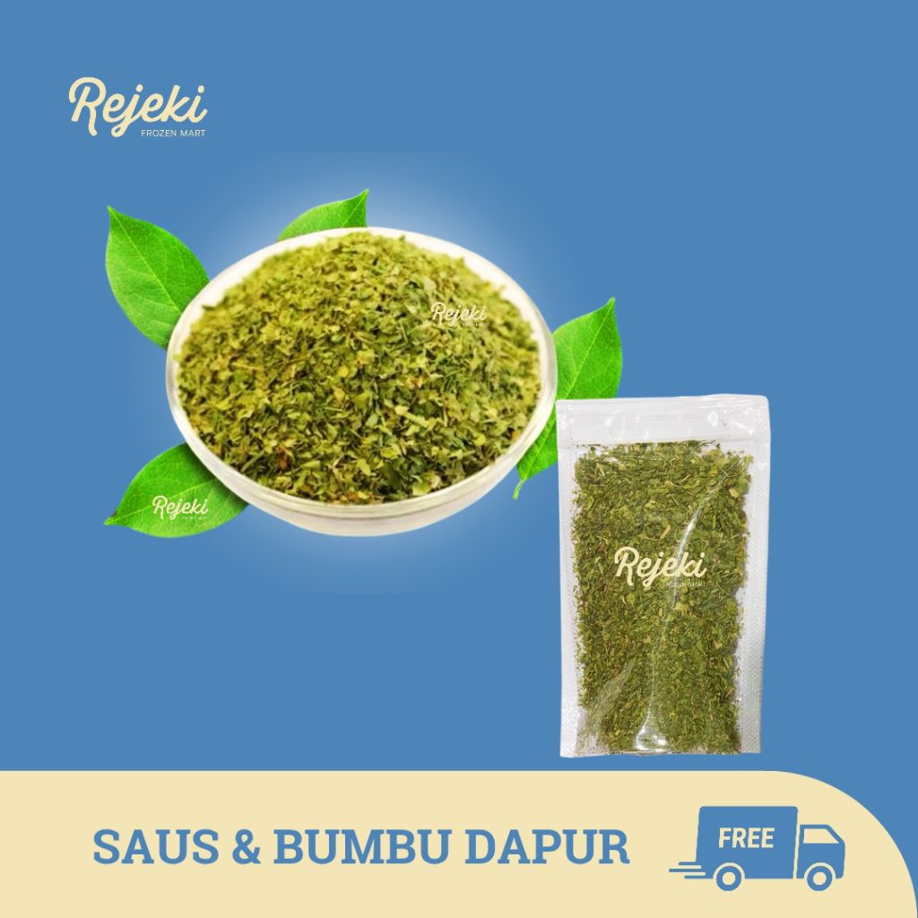 

Parsley Flakes Import 20gr - Rejeki Frozen Mart