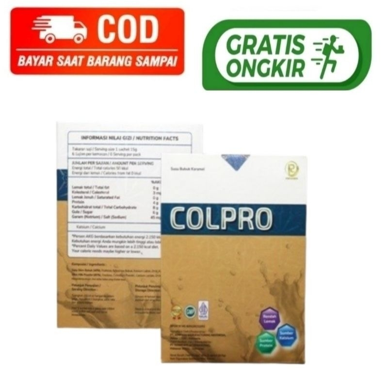COLPRO RENNER COLOSTRUM SUSU BUBUK KARAMEL 1 BOX 6 SACHET