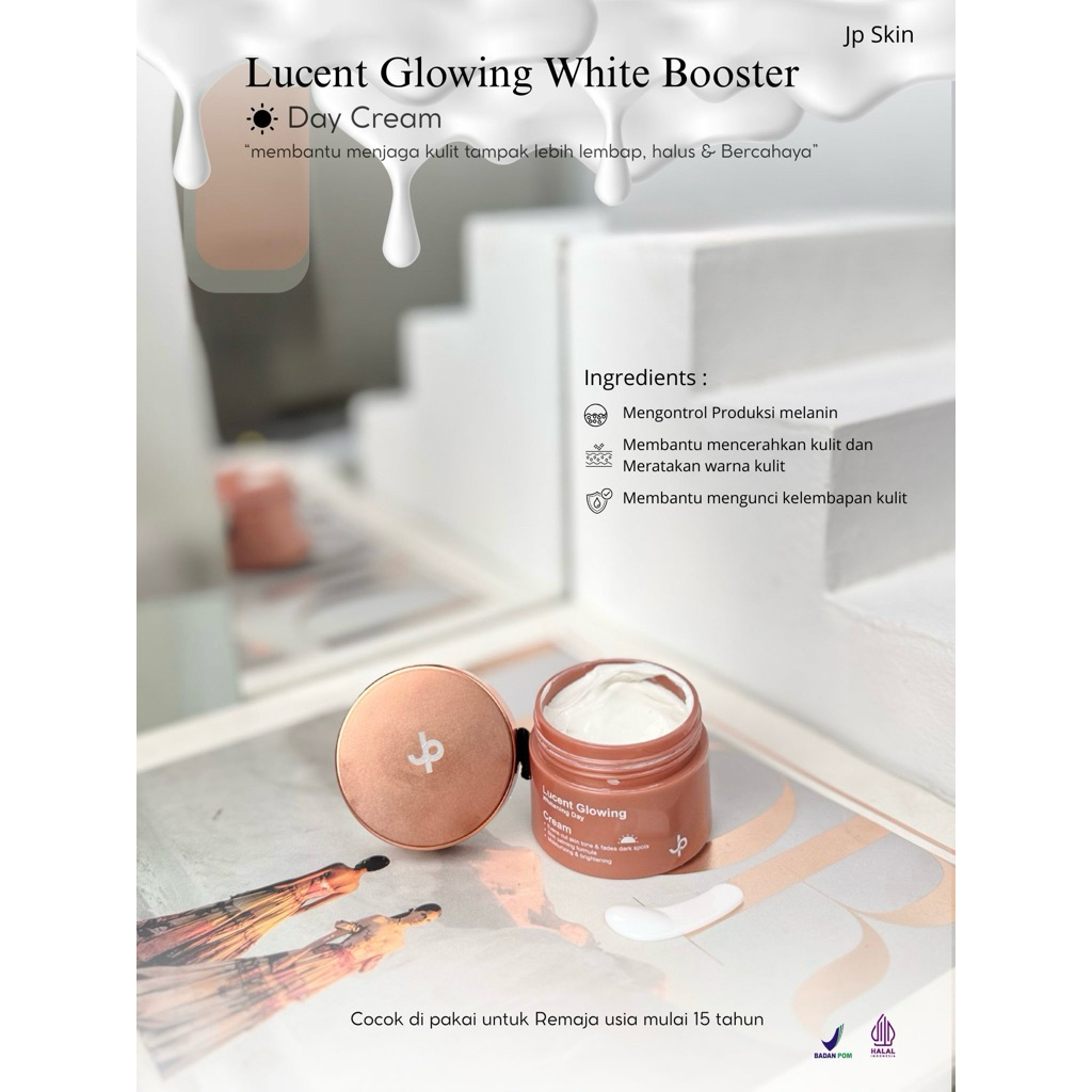 SKINCARE JPSKIN - Day Cream Lucent Glowing Whitening Day 50gr