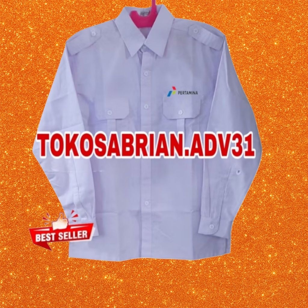 Kemeja PDh Pertamina kemeja Pertamina baju pertamina seragam pertamina