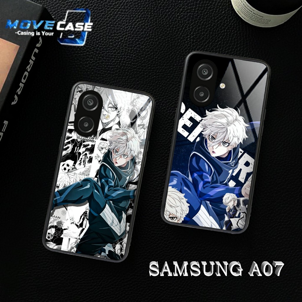 MV400 Softcase Samsung A07 Terbaru 2025 | Case Glass Kaca Samsung A07 - Case Pelindung Handphone COD