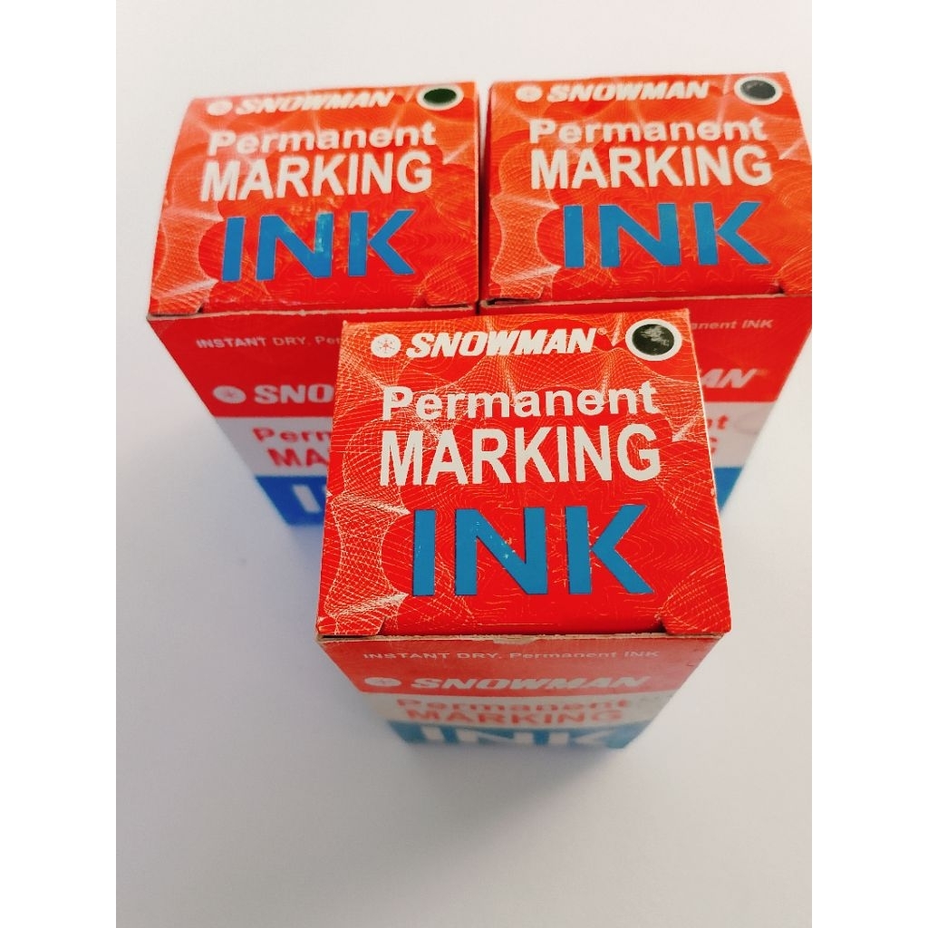 

Tinta Snowman Permanent Hitam