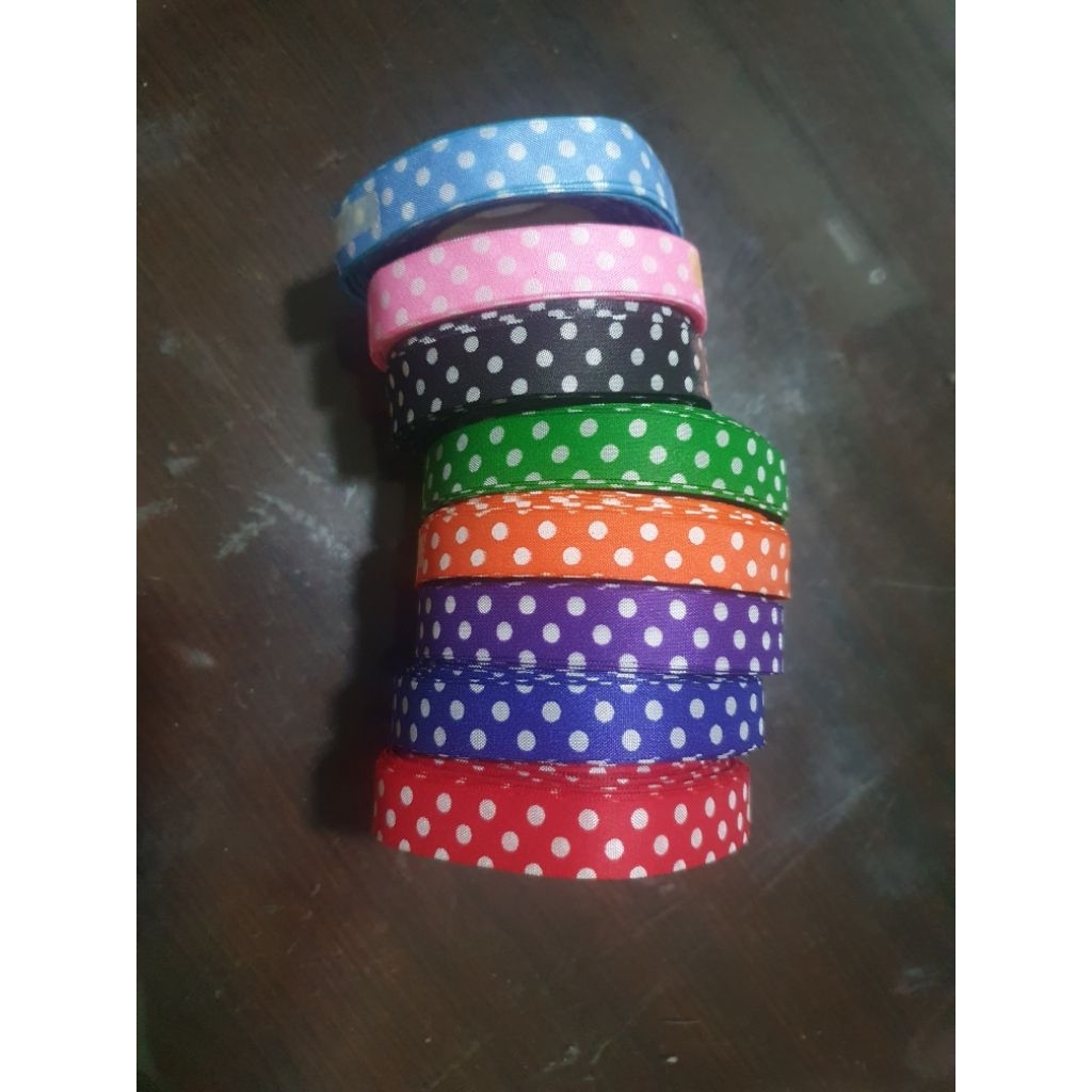

Pita Bintik Polkadot Aneka Ukuran dan Warna