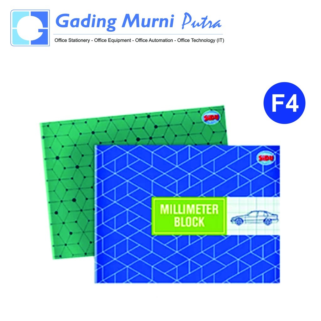 

MILIMETER BLOCK SIDU F4/20SHEET (ISI 2)