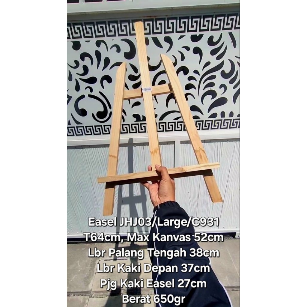 

Cagak Lukis/Standard Lukis/Easel Jhj03/Large/C931