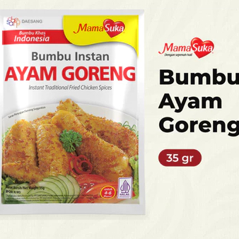 

MamaSuka Bumbu Ayam Goreng 35 Gr Rasa Alami