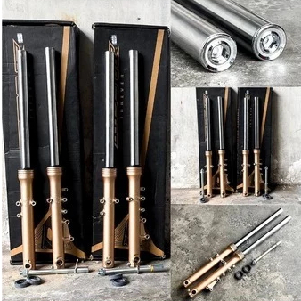 AS Bottom Shok Shockbreaker Skok Depan Ride It AS 33mm Ninja R RR