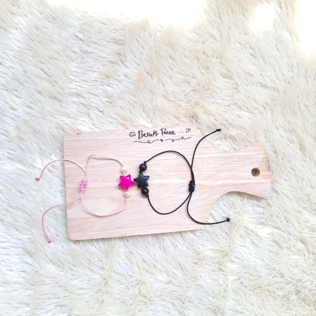 gelang bintang couple (tali giok)