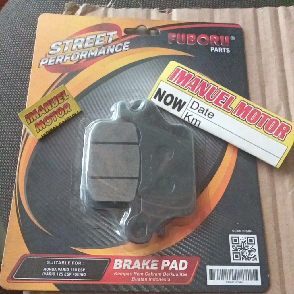 kampas rem depan Vario 150 esp. Vario 125 esp genio