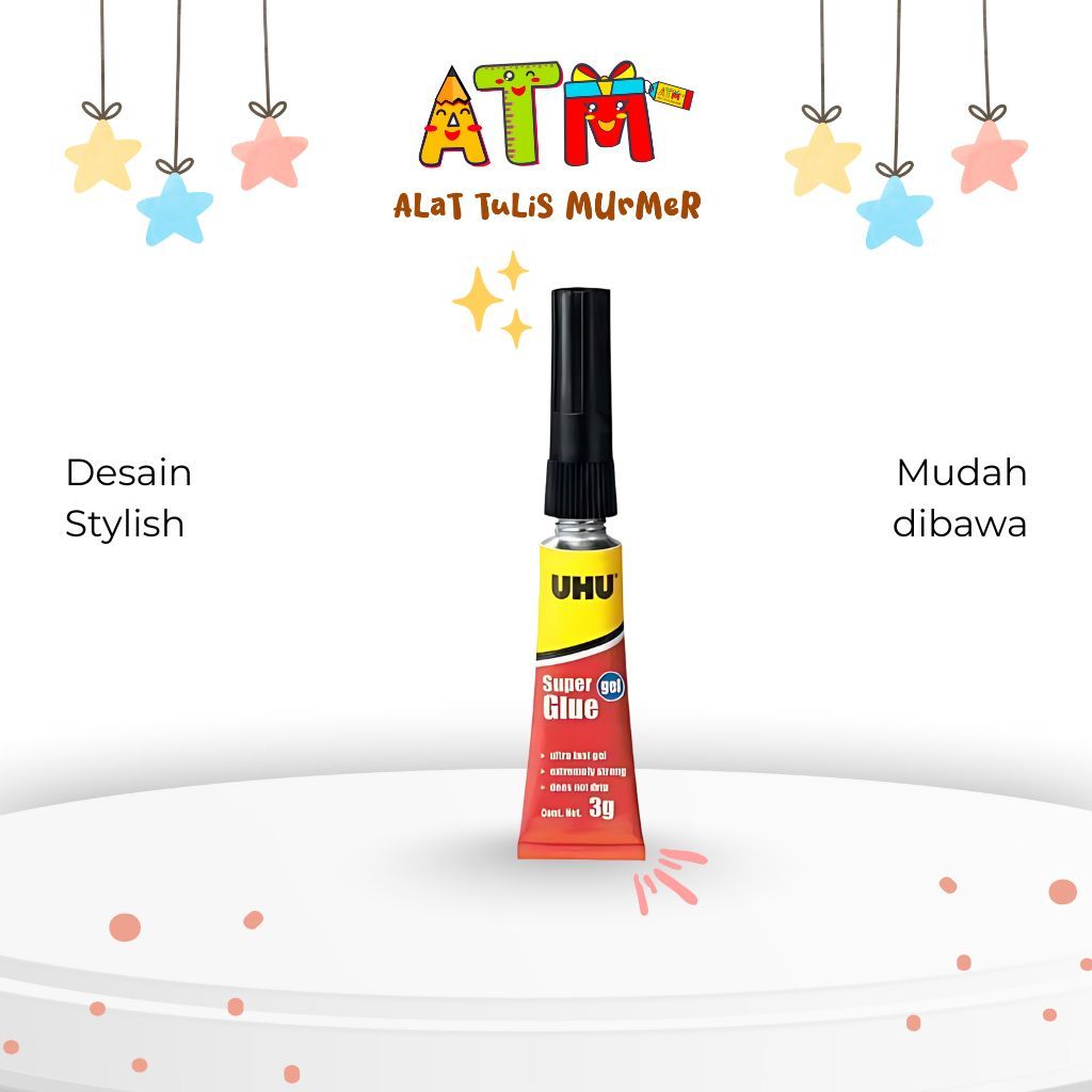 

Lem Gel UHU/Glue Super Gel/UHU Super Glue Gel Blister