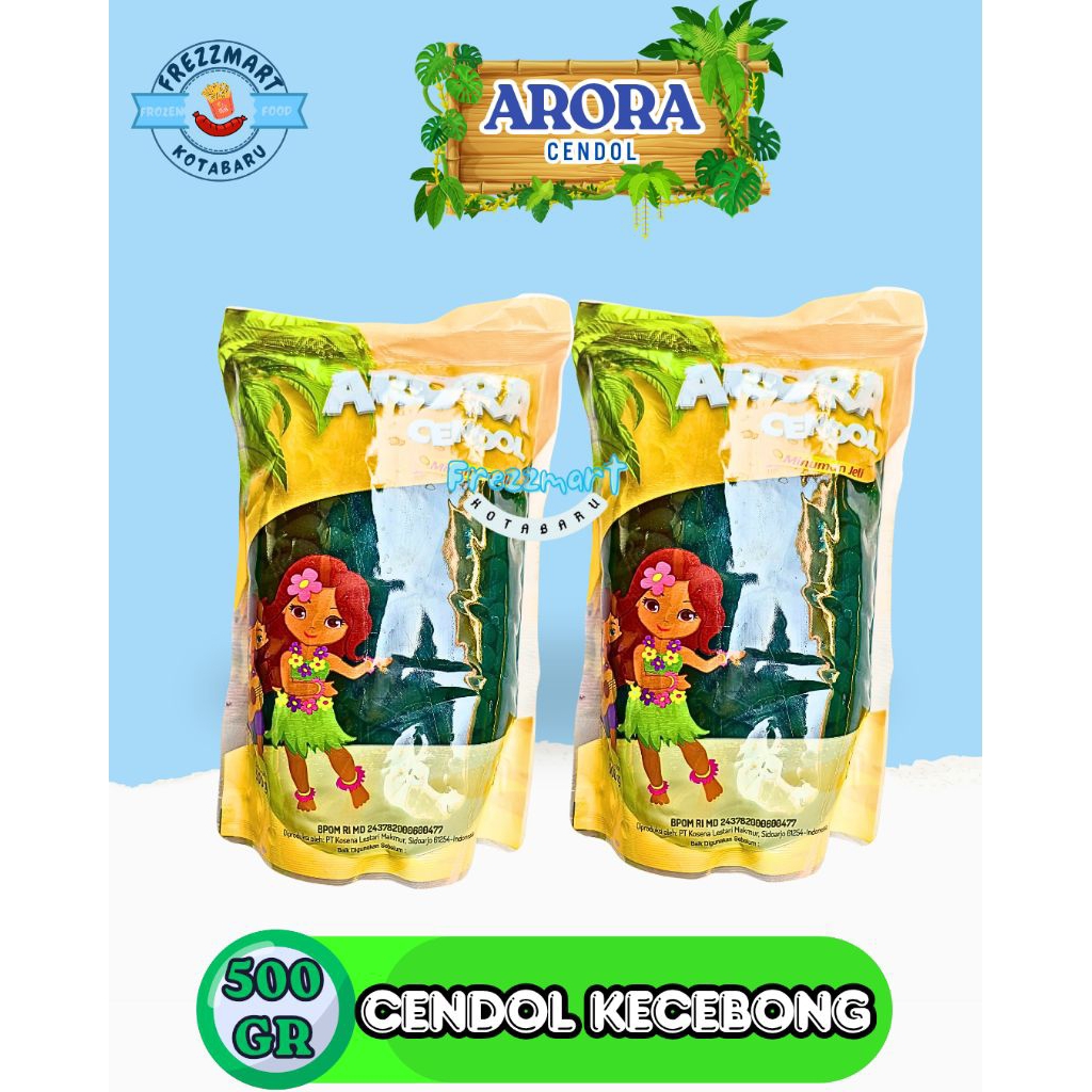 

ARORA CENDOL KECEBONG 500 GR Frezzmart Kotabaru