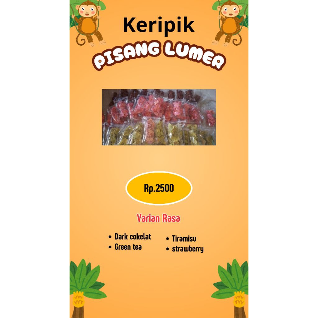 

keripik pisang lumer