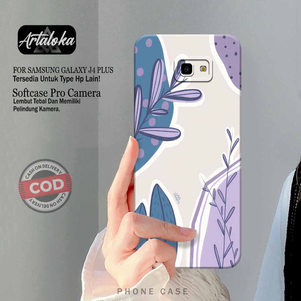 Softcase Hp Samsung Galaxy J4 Plus Fashion Case Pattern Case Samsung Galaxy J4 Plus Silikon TPU Pro 