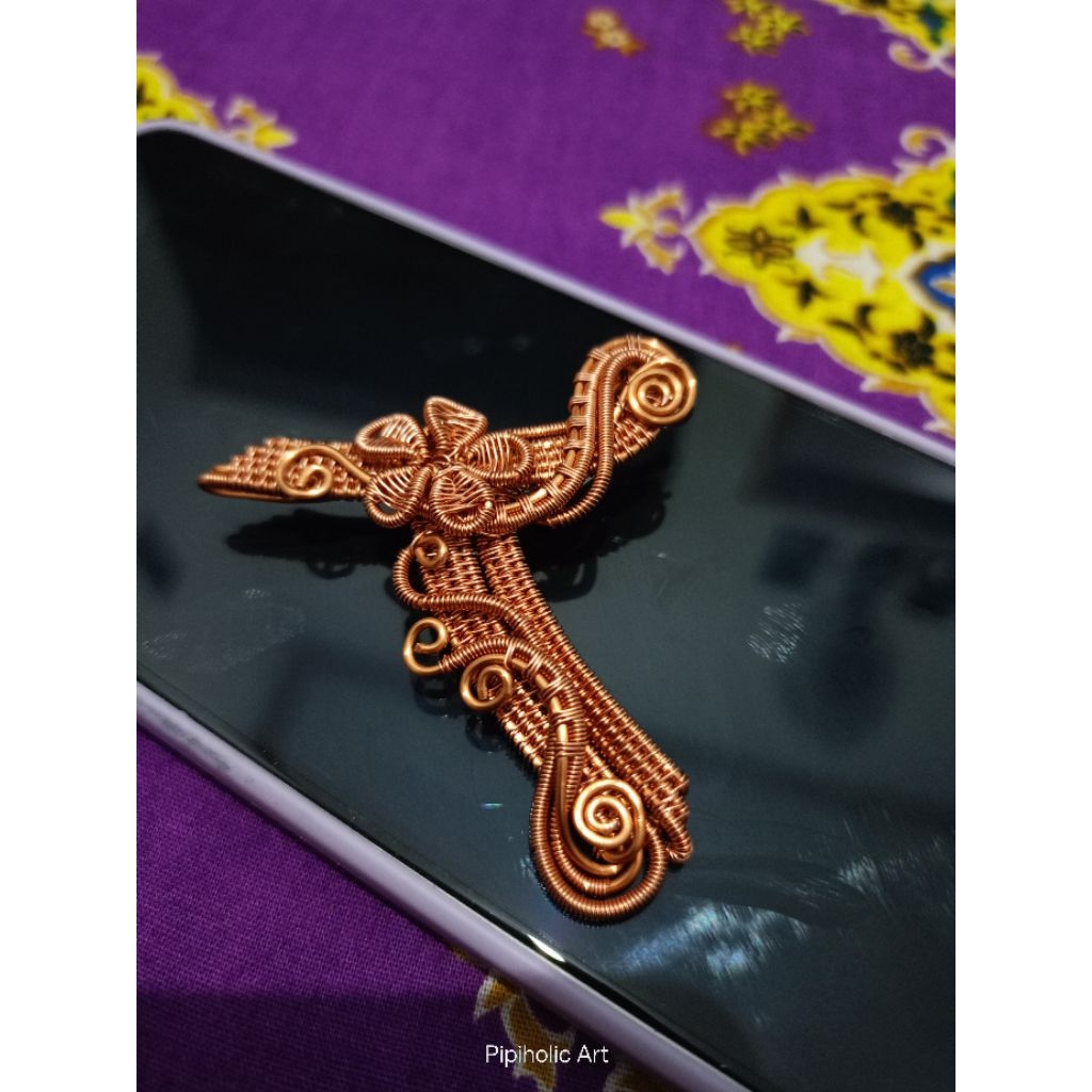 Bros INISIAL KAWAT Tembaga | Bros Wire Jewelry | Bros handmade Kawat Tembaga